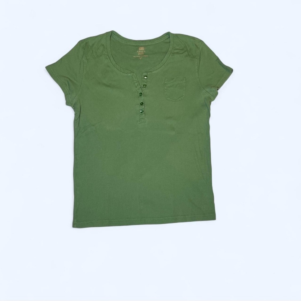 Faded Glory Green Short Sleeve Tee